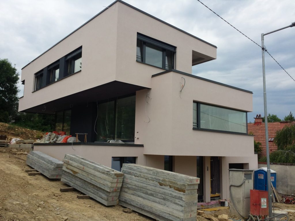 Izdelava fasade pri novogradnji 03